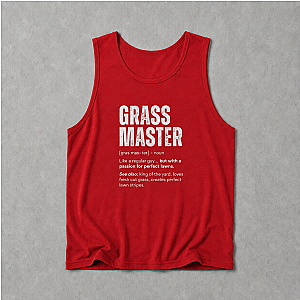 Grass Master Tank Top | Funny Lawn Care Definition Gift