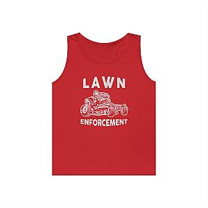 Lawn Enforcement Officer Tank Top | Funny Mowing Gift