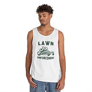 Lawn Enforcement Officer Tank Top | Funny Mowing Gift