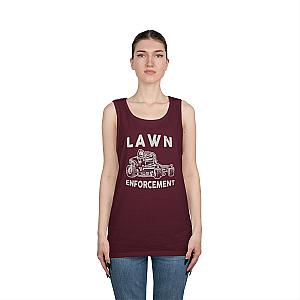 Lawn Enforcement Officer Tank Top | Funny Mowing Gift