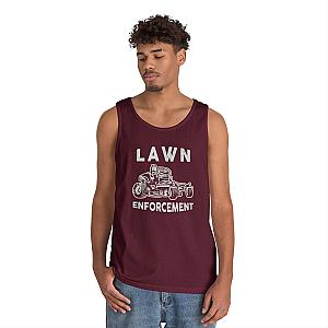 Lawn Enforcement Officer Tank Top | Funny Mowing Gift
