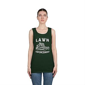 Lawn Enforcement Officer Tank Top | Funny Mowing Gift
