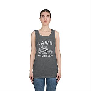 Lawn Enforcement Officer Tank Top | Funny Mowing Gift