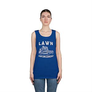 Lawn Enforcement Officer Tank Top | Funny Mowing Gift
