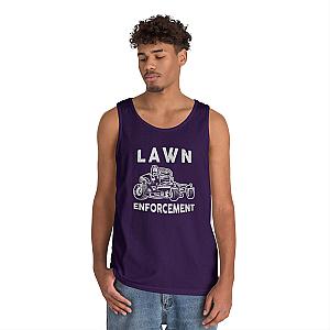 Lawn Enforcement Officer Tank Top | Funny Mowing Gift