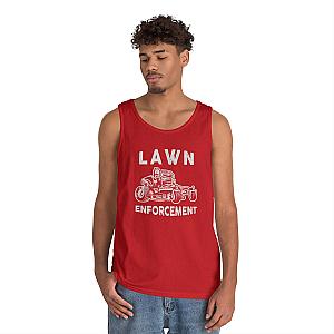 Lawn Enforcement Officer Tank Top | Funny Mowing Gift