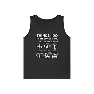 Things I Do In My Spare Time Gym Tank | Funny Weightlifter Gift