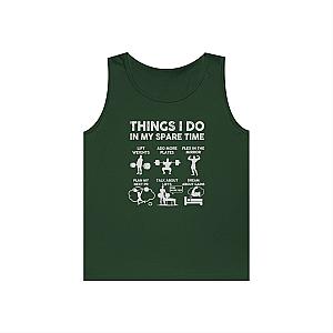 Things I Do In My Spare Time Gym Tank | Funny Weightlifter Gift