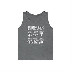 Things I Do In My Spare Time Gym Tank | Funny Weightlifter Gift