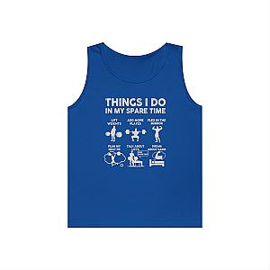 Things I Do In My Spare Time Gym Tank | Funny Weightlifter Gift