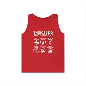 Things I Do In My Spare Time Gym Tank | Funny Weightlifter Gift