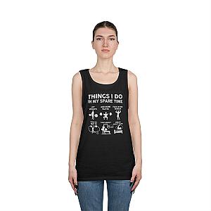 Things I Do In My Spare Time Gym Tank | Funny Weightlifter Gift