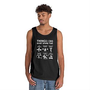 Things I Do In My Spare Time Gym Tank | Funny Weightlifter Gift