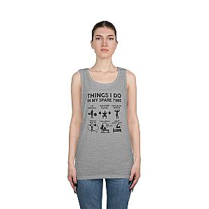 Things I Do In My Spare Time Gym Tank | Funny Weightlifter Gift