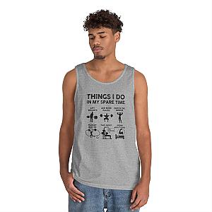 Things I Do In My Spare Time Gym Tank | Funny Weightlifter Gift