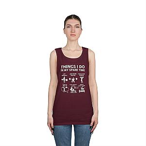Things I Do In My Spare Time Gym Tank | Funny Weightlifter Gift
