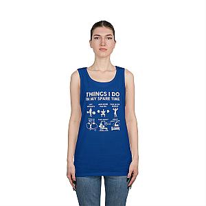 Things I Do In My Spare Time Gym Tank | Funny Weightlifter Gift