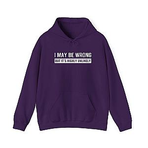 I May Be Wrong Hoodie | Funny Sarcastic Pullover Gift