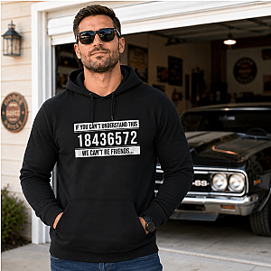 V8 Firing Order Hoodie | Muscle Car Gearhead Pullover