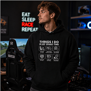 Sim Racing Hoodie | Things I Do In My Spare Time Gift