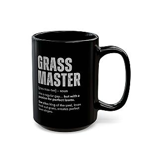 Grass Master Definition Mug | Funny Lawn Care Humor Cup