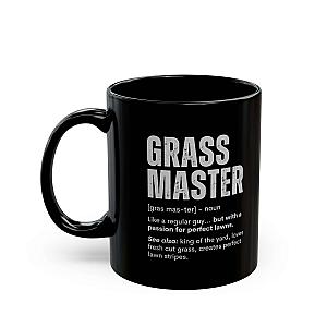 Grass Master Definition Mug | Funny Lawn Care Humor Cup