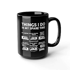Camper Life Things I Do Mug | Funny RV Coffee Cup Gift