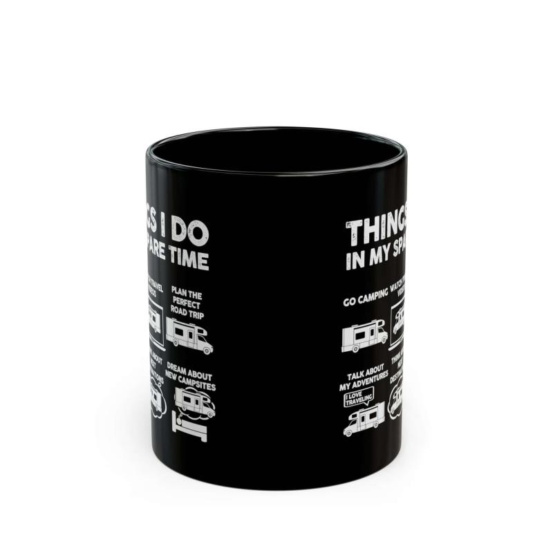 Camper Life Things I Do Mug | Funny RV Coffee Cup Gift