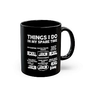 Camper Life Things I Do Mug | Funny RV Coffee Cup Gift