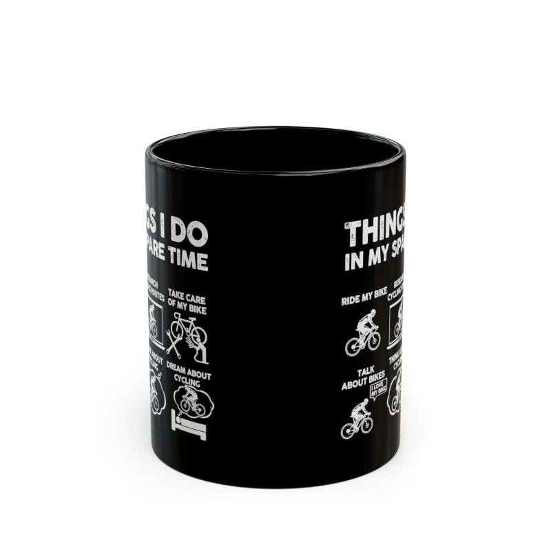 Cyclist Coffee Mug | Funny Things I Do Cycling Gift