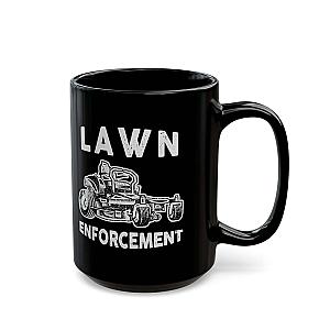 Lawn Enforcement Mug | Funny Lawn Mowing Humor Gift