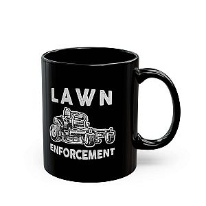 Lawn Enforcement Mug | Funny Lawn Mowing Humor Gift