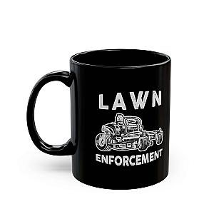 Lawn Enforcement Mug | Funny Lawn Mowing Humor Gift