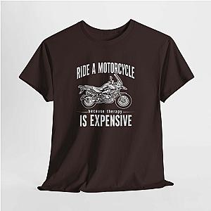 Adventure Motorcycle T-Shirt | Funny Rider Therapy Joke Tee