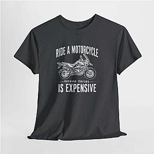 Adventure Motorcycle T-Shirt | Funny Rider Therapy Joke Tee