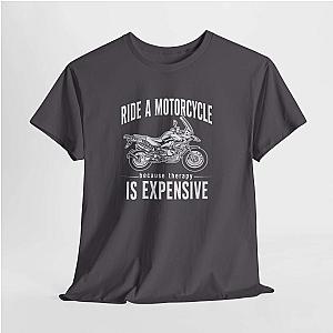 Adventure Motorcycle T-Shirt | Funny Rider Therapy Joke Tee