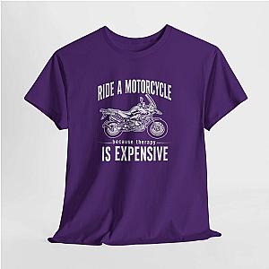 Adventure Motorcycle T-Shirt | Funny Rider Therapy Joke Tee