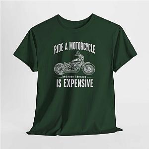Cruiser Motorcycle T-Shirt | Funny Rider Therapy Joke Tee