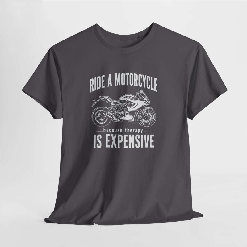 Sportbike T-Shirt | Funny Rider Therapy Joke Tee