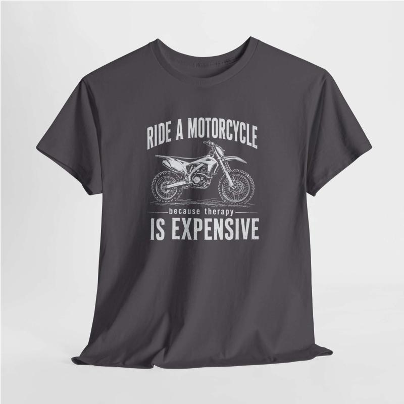 Dirt Bike T-Shirt | Funny Rider Therapy Joke Tee