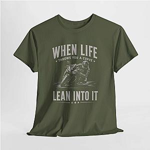Lean Into It T-Shirt | Funny Sportbike Rider Gift Tee