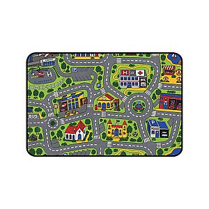 City Carpet Desk Mat | Retro 90s Gaming Mouse Pad