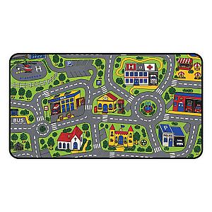 City Carpet Desk Mat | Retro 90s Gaming Mouse Pad