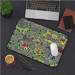 City Carpet Desk Mat | Retro 90s Gaming Mouse Pad