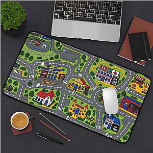 City Carpet Desk Mat | Retro 90s Gaming Mouse Pad