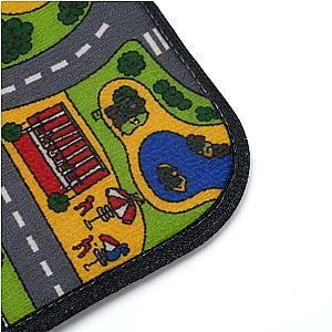 City Carpet Car Floor Mats | Retro 90s Road Map Set