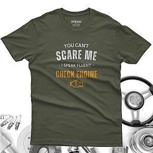 Funny Check Engine T-Shirt | Sarcastic Mechanic Gift Tee