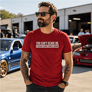 Minimalist Check Engine T-Shirt | Bold Car Repair Humor Tee