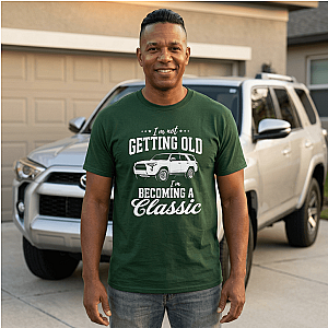 I'm Not Getting Old I'm Becoming a Classic T-Shirt | Custom Car Birthday Tee