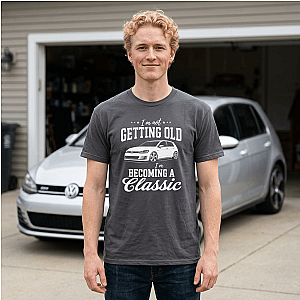 I'm Not Getting Old I'm Becoming a Classic T-Shirt | Custom Car Birthday Tee